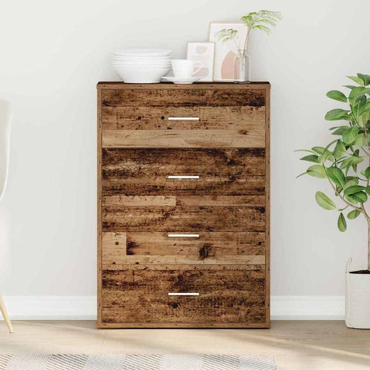 Sideboard Old Wood 60 x 31 x 84 cm Engineered Wood