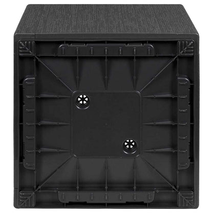 Garden Flower Box Dark Grey 36 x 36 x 35 cm PP