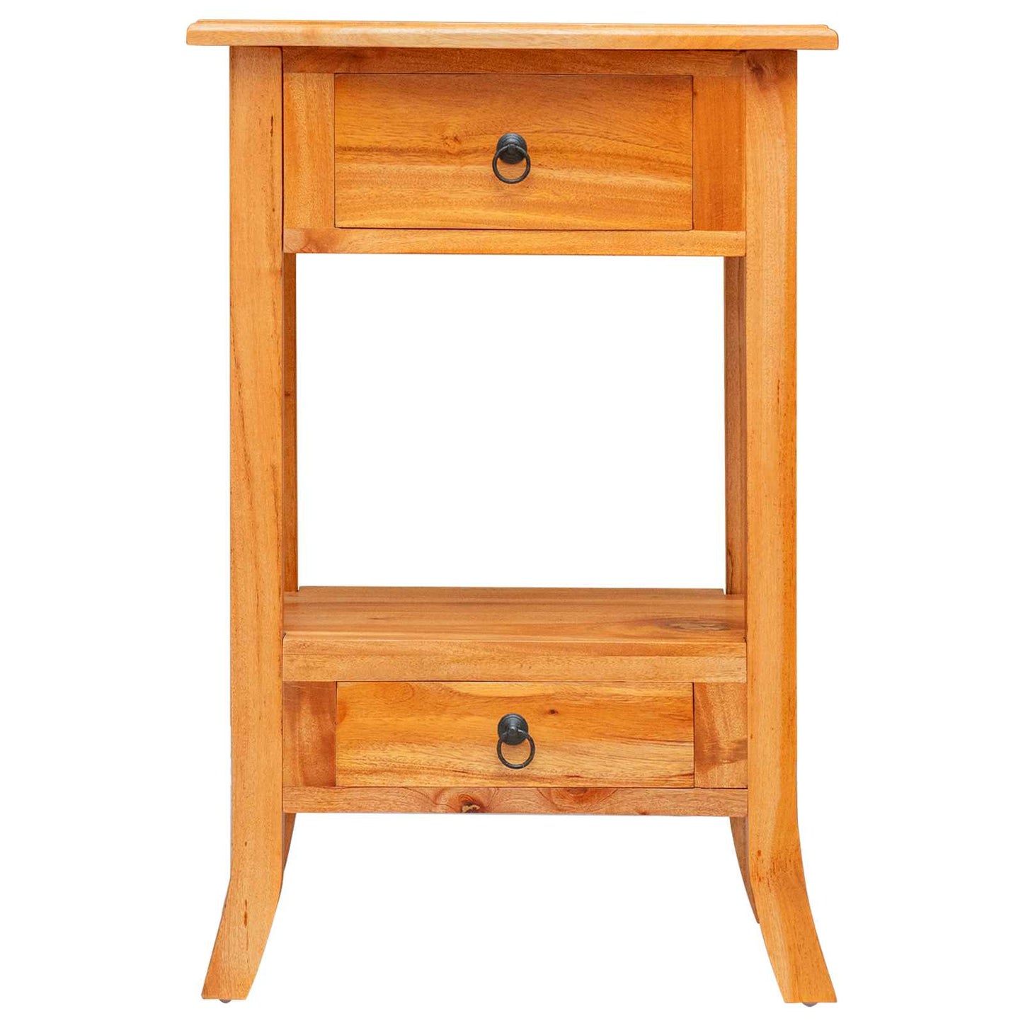 Console Table with Drawer Natural 19.88 x 11.81 x 29.72 in
