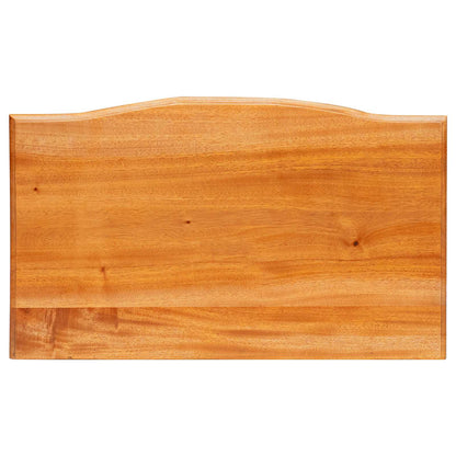 Console Table with Drawer Natural 19.88 x 11.81 x 29.72 in