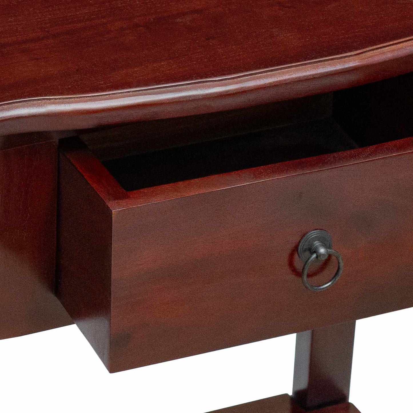 Console Table with Drawer Brown 19.69 x 11.61 x 29.92 in