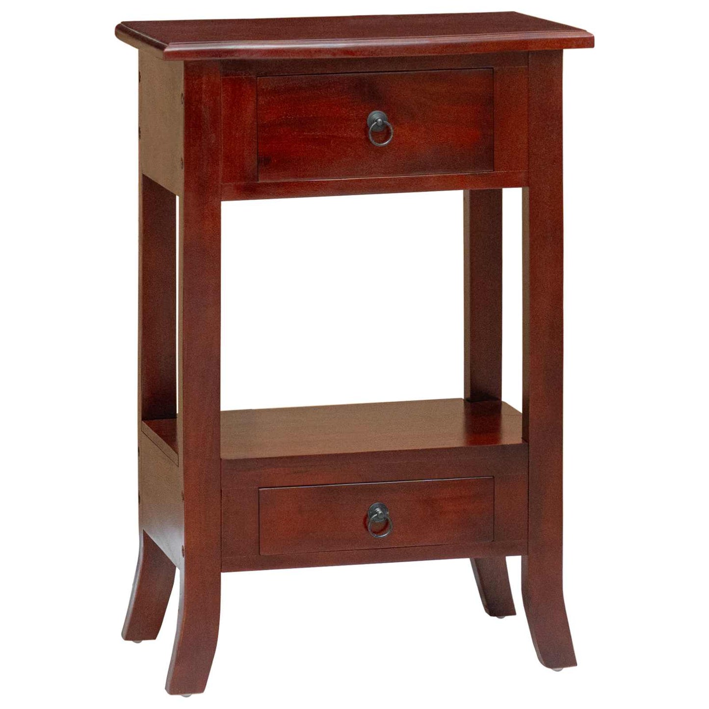 Console Table with Drawer Brown 19.69 x 11.61 x 29.92 in