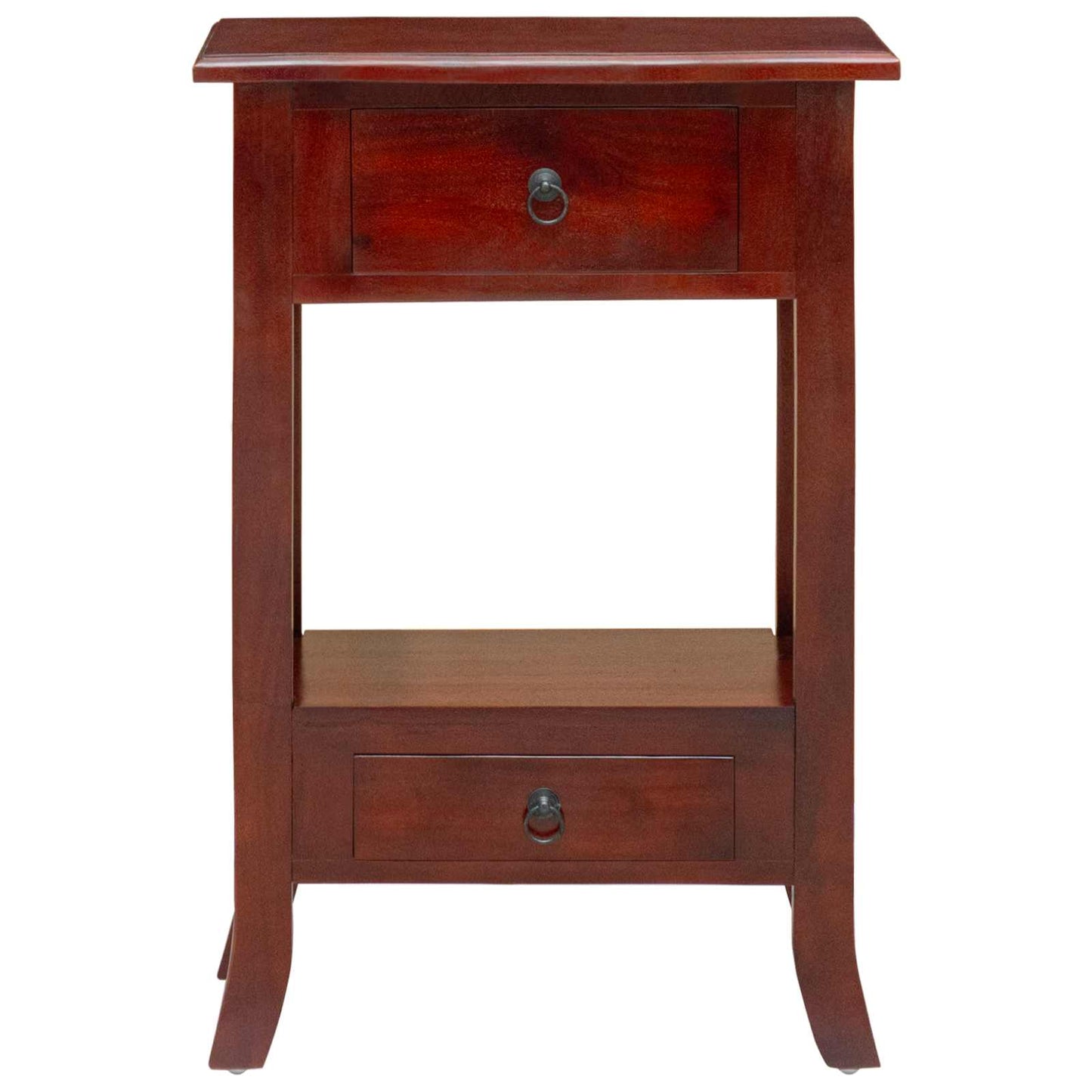 Console Table with Drawer Brown 19.69 x 11.61 x 29.92 in