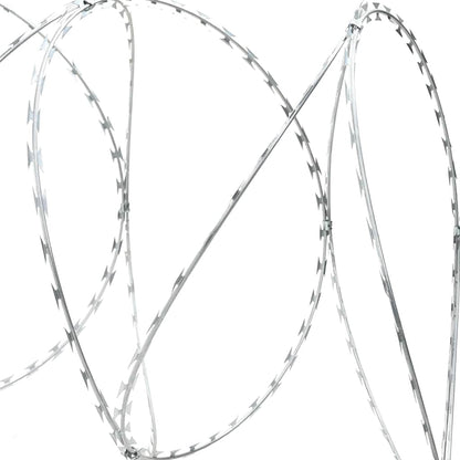 Razor Wire Silver 1968.51 x 0.75 in Galvanised steel