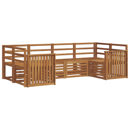 Sectional Sofa Set 6 pcs Natural