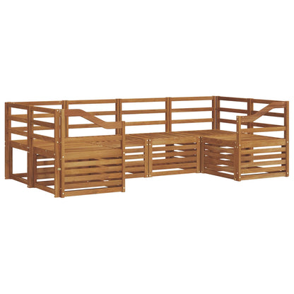Sectional Sofa Set 6 pcs Natural