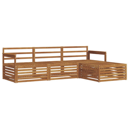 Outdoor Sofa Set Natural 249.5 x 162.5 x 73 cm
