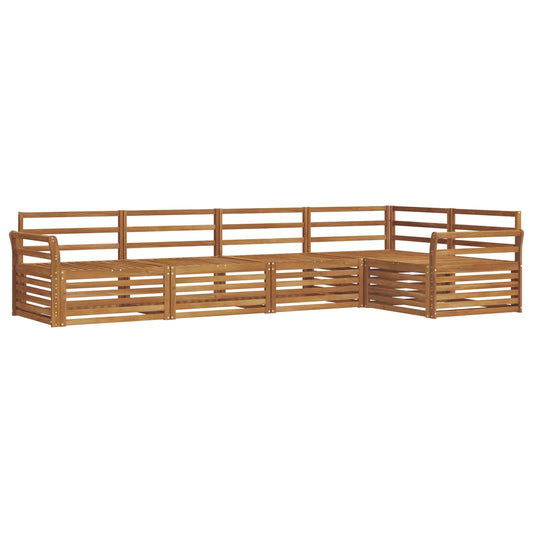 Outdoor Sofa Set 5 pcs Natural
