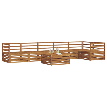 Outdoor Sofa Set 7 pcs Natural