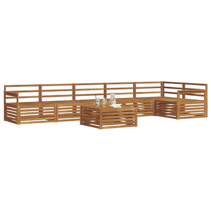 Outdoor Sofa Set 7 pcs Natural
