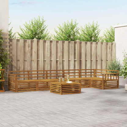 Outdoor Sofa Set 7 pcs Natural