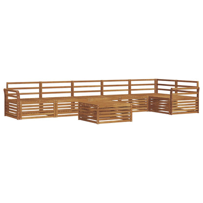 Outdoor Sofa Set 7 pcs Natural