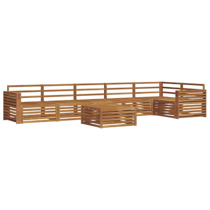 Outdoor Sofa Set 7 pcs Natural