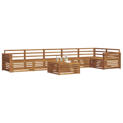 Outdoor Sofa Set 7 pcs Natural