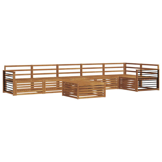 Outdoor Sofa Set 7 pcs Natural