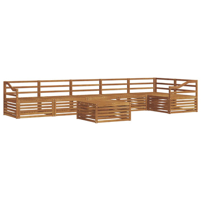 Outdoor Sofa Set 7 pcs Natural