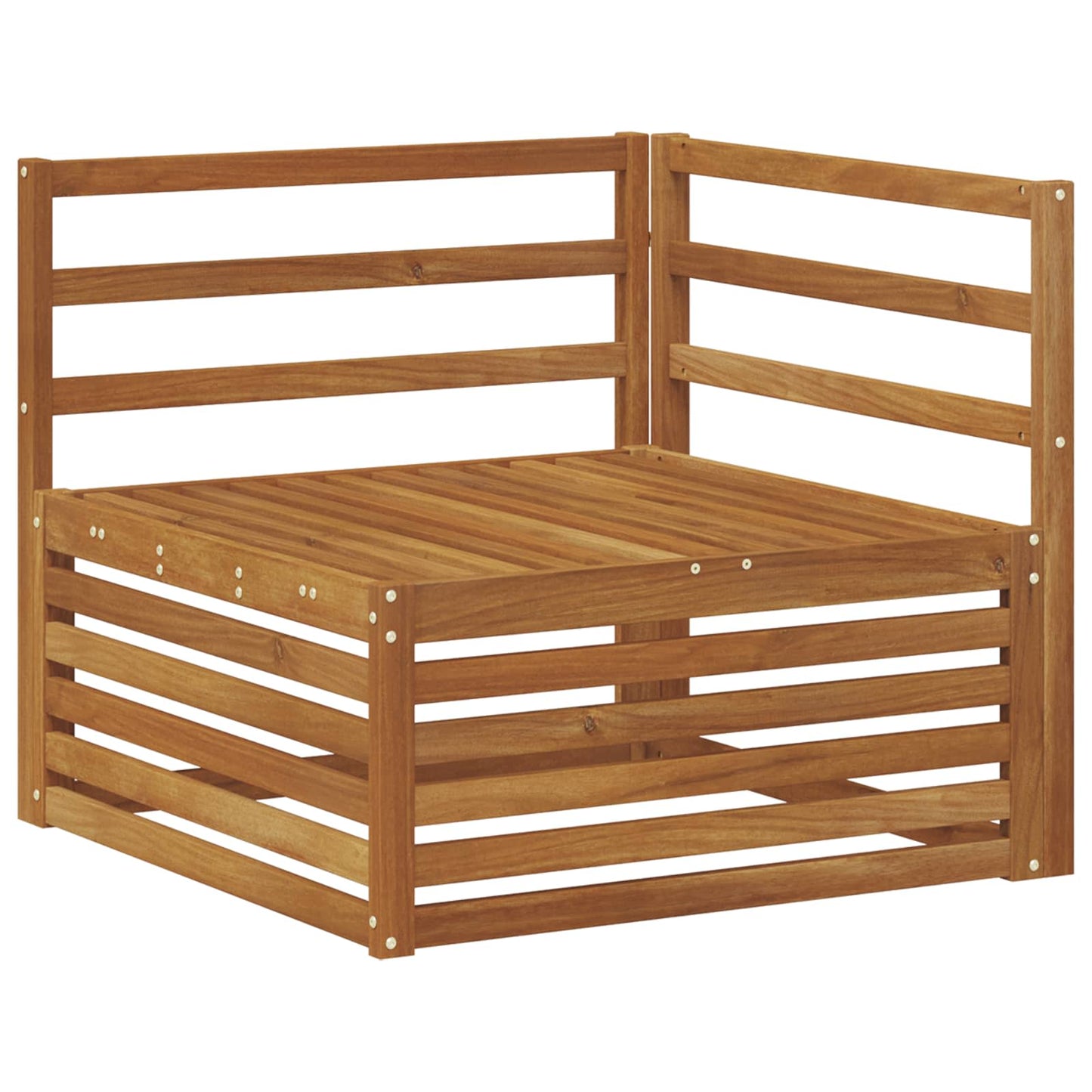 Outdoor Sofa Set 6 pcs Natural Solid Acacia Wood