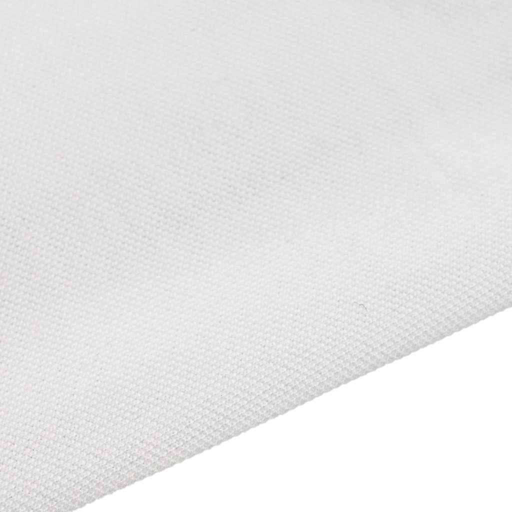 Drain Pipe White 16 x 1000 cm Fabric