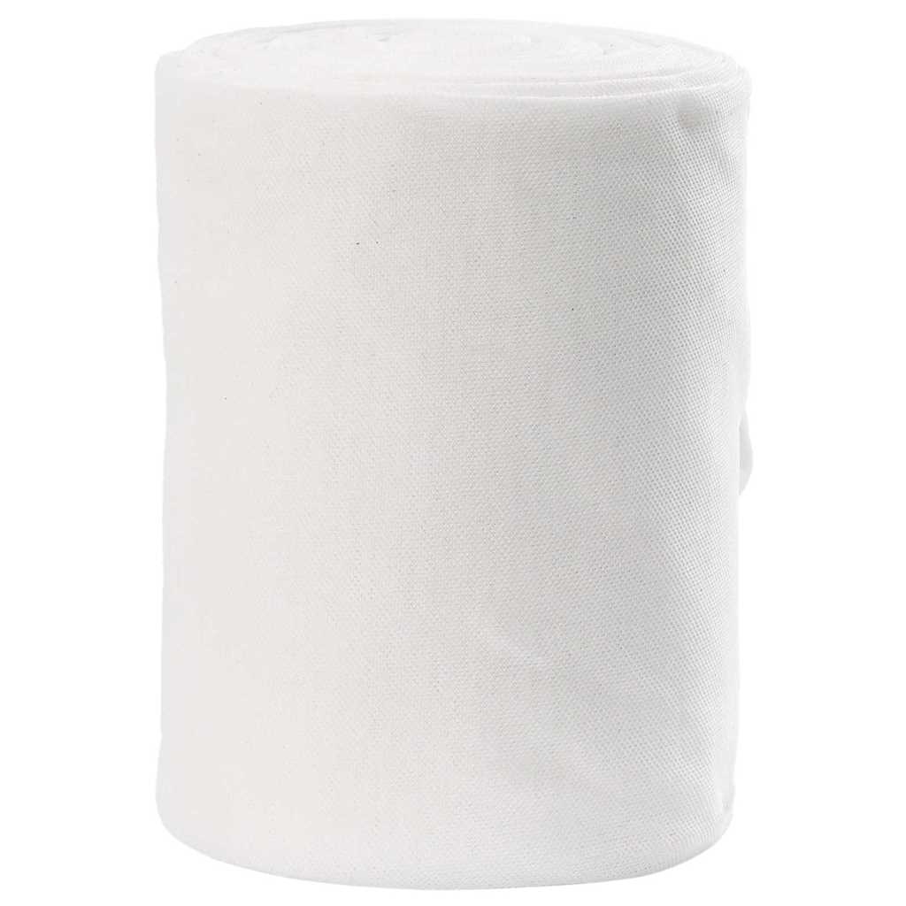 Drain Pipe White 16 x 1000 cm Fabric