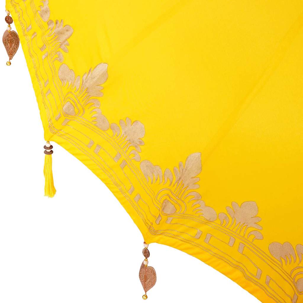 Balinese Parasol Yellow 215 x 215 x 260 cm
