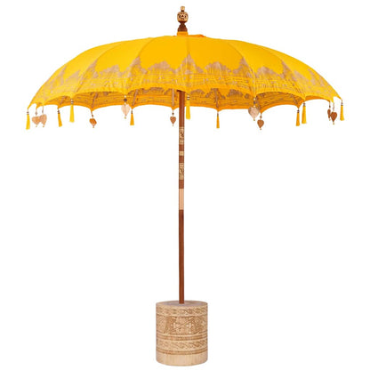 Balinese Parasol Yellow 215 x 215 x 260 cm