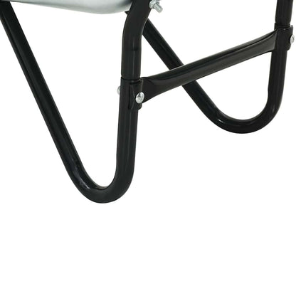 Wheelbarrow Silver and Black 133 x 62.5 x 58 cm Steel