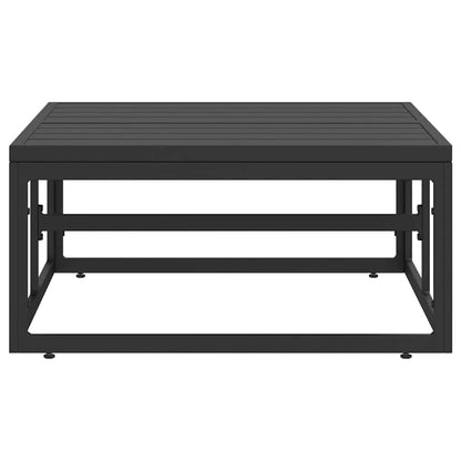 Outdoor Furniture Black 70 x 70 x32 cm Metal