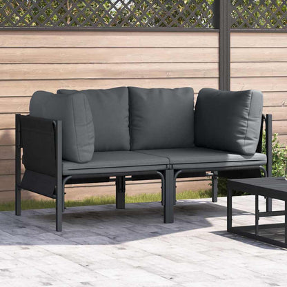 Outdoor Furniture 2 Piece Anthracite 80 x 80 x 71 cm Steel