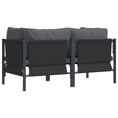 Outdoor Furniture 2 Piece Anthracite 80 x 80 x 71 cm Steel