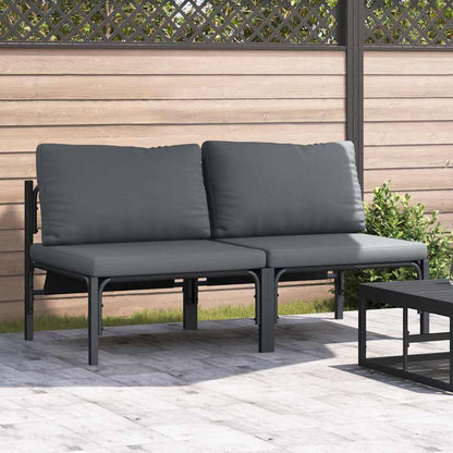 Outdoor Furniture 2 Piece Anthracite 80 x 80 x 71 cm Steel
