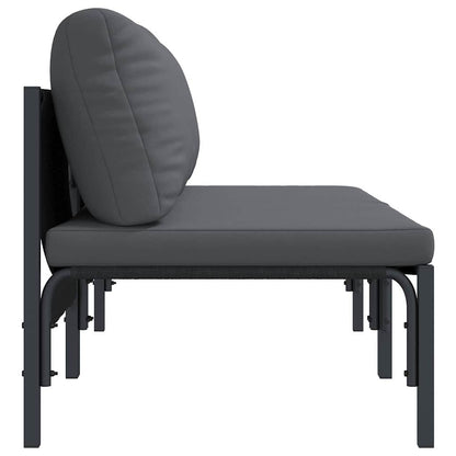Outdoor Furniture 2 Piece Anthracite 80 x 80 x 71 cm Steel