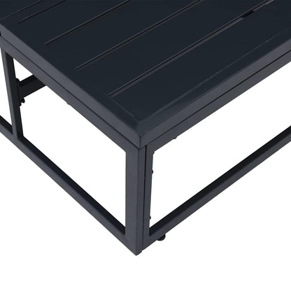 Outdoor Furniture Anthracite 70 x 70.5 x 32 cm Steel