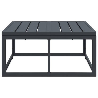 Outdoor Furniture Anthracite 70 x 70.5 x 32 cm Steel