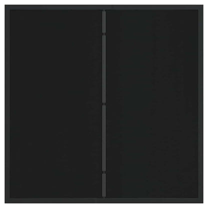 Garden Table Black 80 x 80 x 73 cm Metal