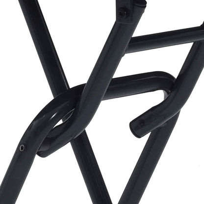 Garden Table Folding Anthracite 50 x 50 x 72 cm Metal