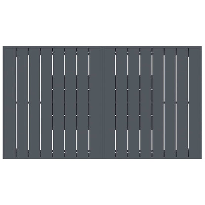 Patio Table Anthracite 180 x 80 x 74 cm Powder-Coated Steel