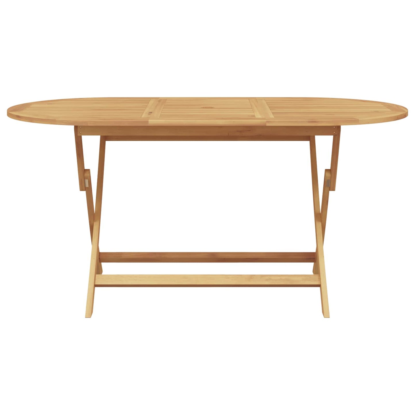 Garden Dining Set 5 pcs Brown Solid Teak Wood