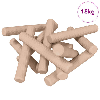 Wooden Dowels 24000 pcs Brown Solid wood