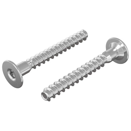Confirmat Screws 2 pcs Silver Ø5 x 40 mm Metal