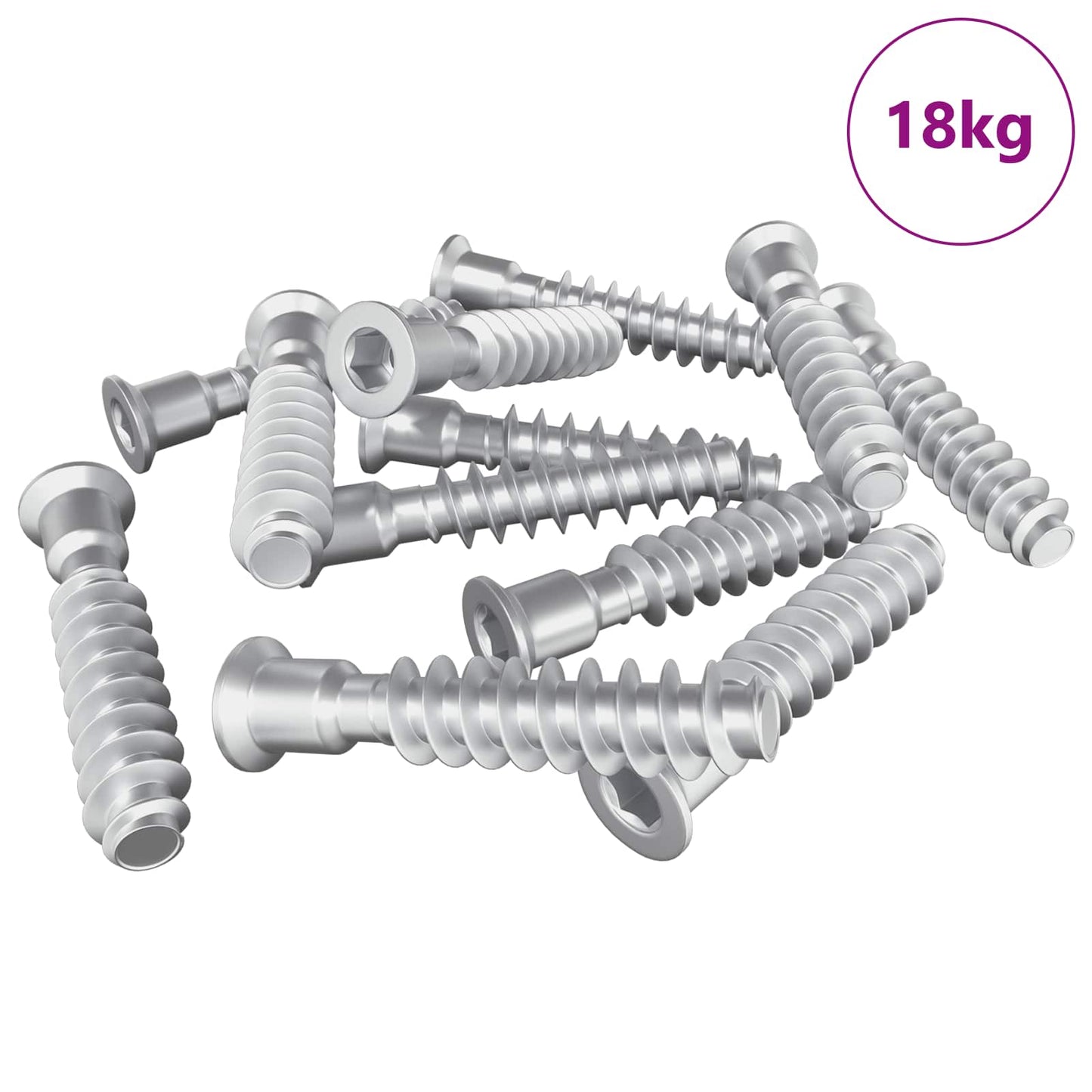 Head Cap Screw 2900 pcs Silver Steel