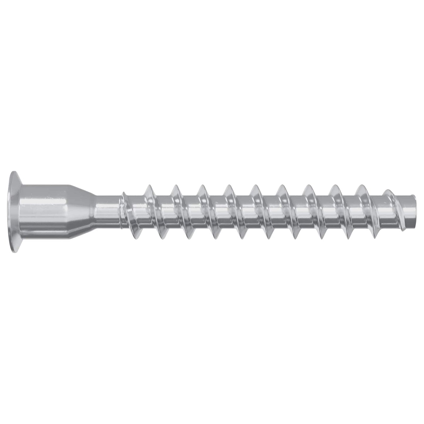 Confirmat Screws 12 pcs Silver Ø7 x 50 mm Metal
