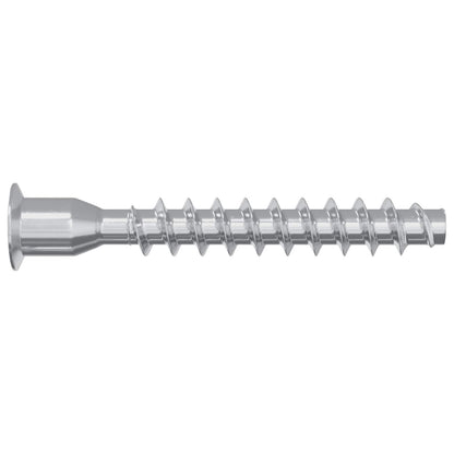 Confirmat Screws 12 pcs Silver Ø7 x 50 mm Metal