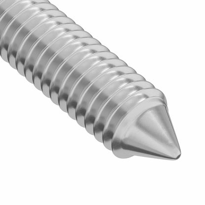 Screw 12 pcs Silver M6 x 50 mm Steel