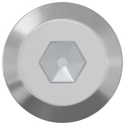 Screw 1600 pcs Silver M6 x 60 mm Steel