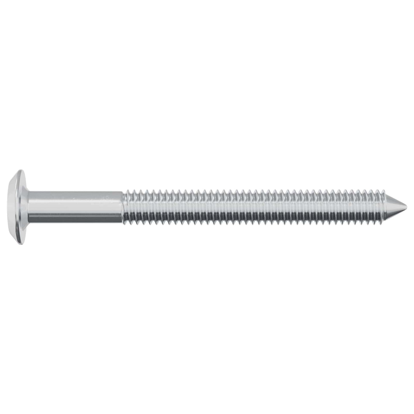 Screw 1600 pcs Silver M6 x 60 mm Steel