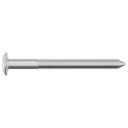 Screw 1600 pcs Silver M6 x 60 mm Steel