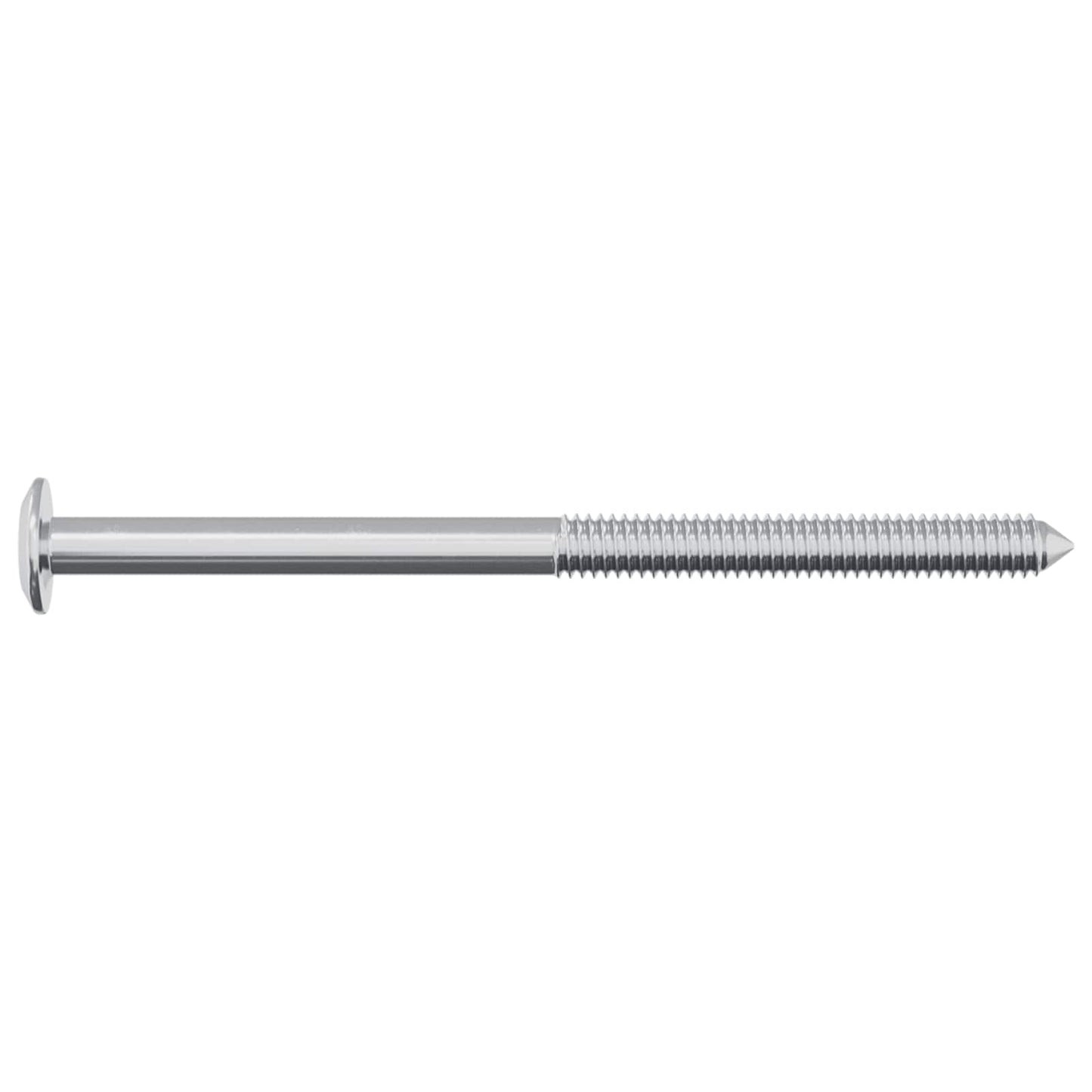 Screw 2 pcs Silver M6 x 85 mm Steel