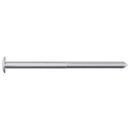 Screw 12 pcs Silver M6 x 85 mm Steel