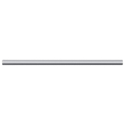 Threaded Rod 2 pcs Silver 6 x 120 mm Steel