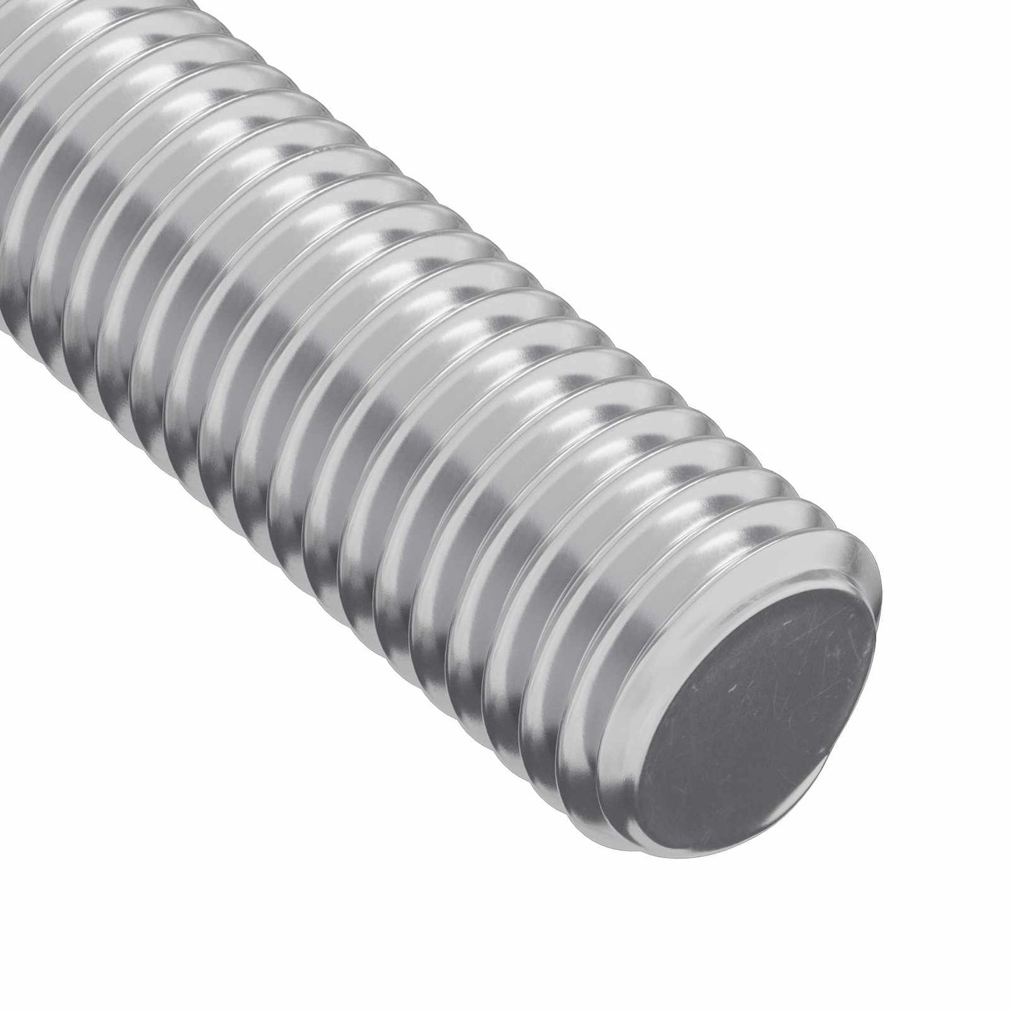 Threaded Rod 2 pcs Silver 6 x 135 mm Steel